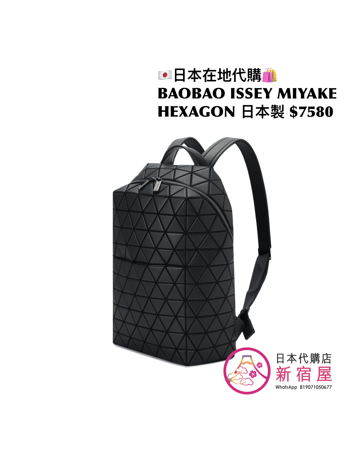 BAOBAO ISSEY MIYAKE HEXAGON