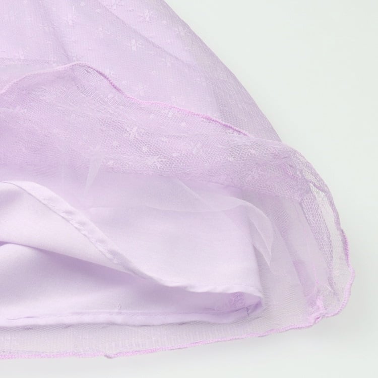 🆕【⭐訂購⭐】 🇯🇵日本直送🌀薄紗荷葉邊 拼接 連身裙［2款選］🌀[ELDA-0131][260514]