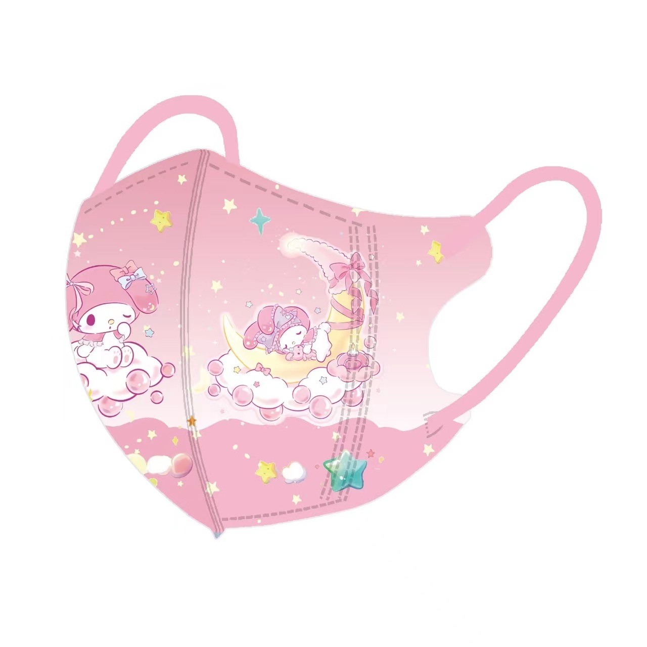 Sanrio 3層獨立包裝口罩 - 1包10個 現貨