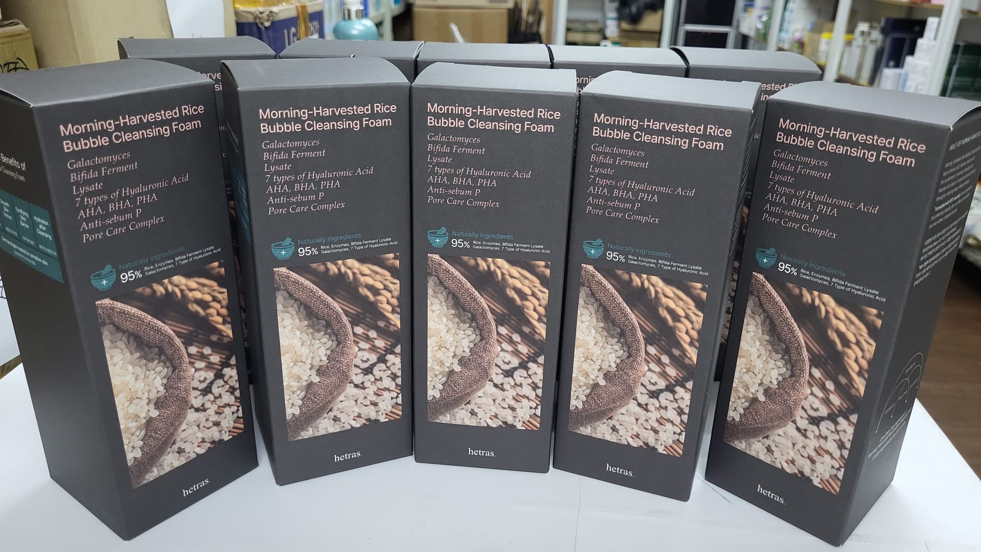 韓國🇰🇷HETRAS 最新上市🆕晨曦木糖糠潔面泡沬500ml (現貨品)