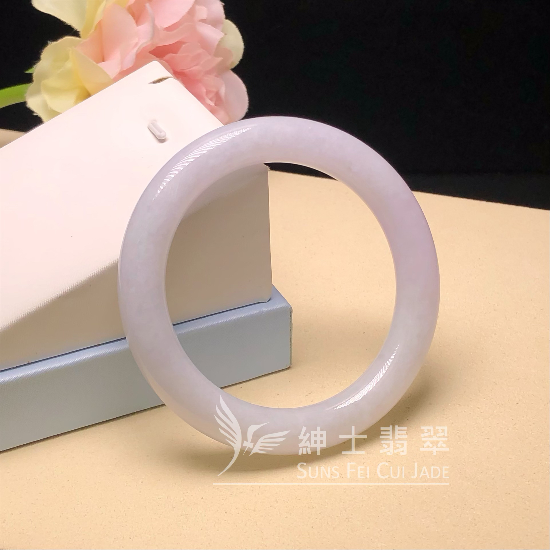 #YM00249 🎁紫羅蘭圓鐲56.5mm