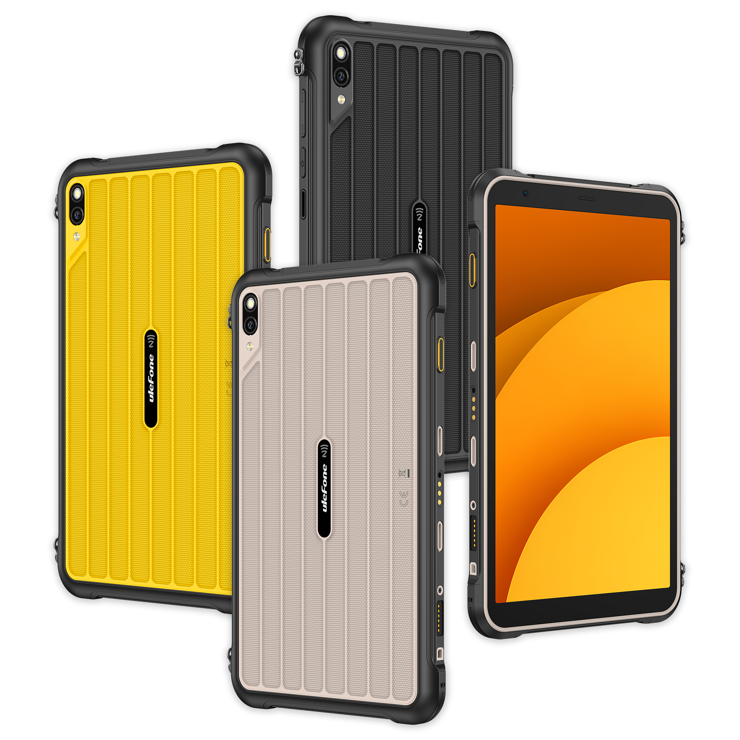 Ulefone RugKing Pad Pro | 8GB/128GB 8.68吋 90Hz 7100mAh NFC 三卡槽 eSIM 三防平板 Rugged Tablet