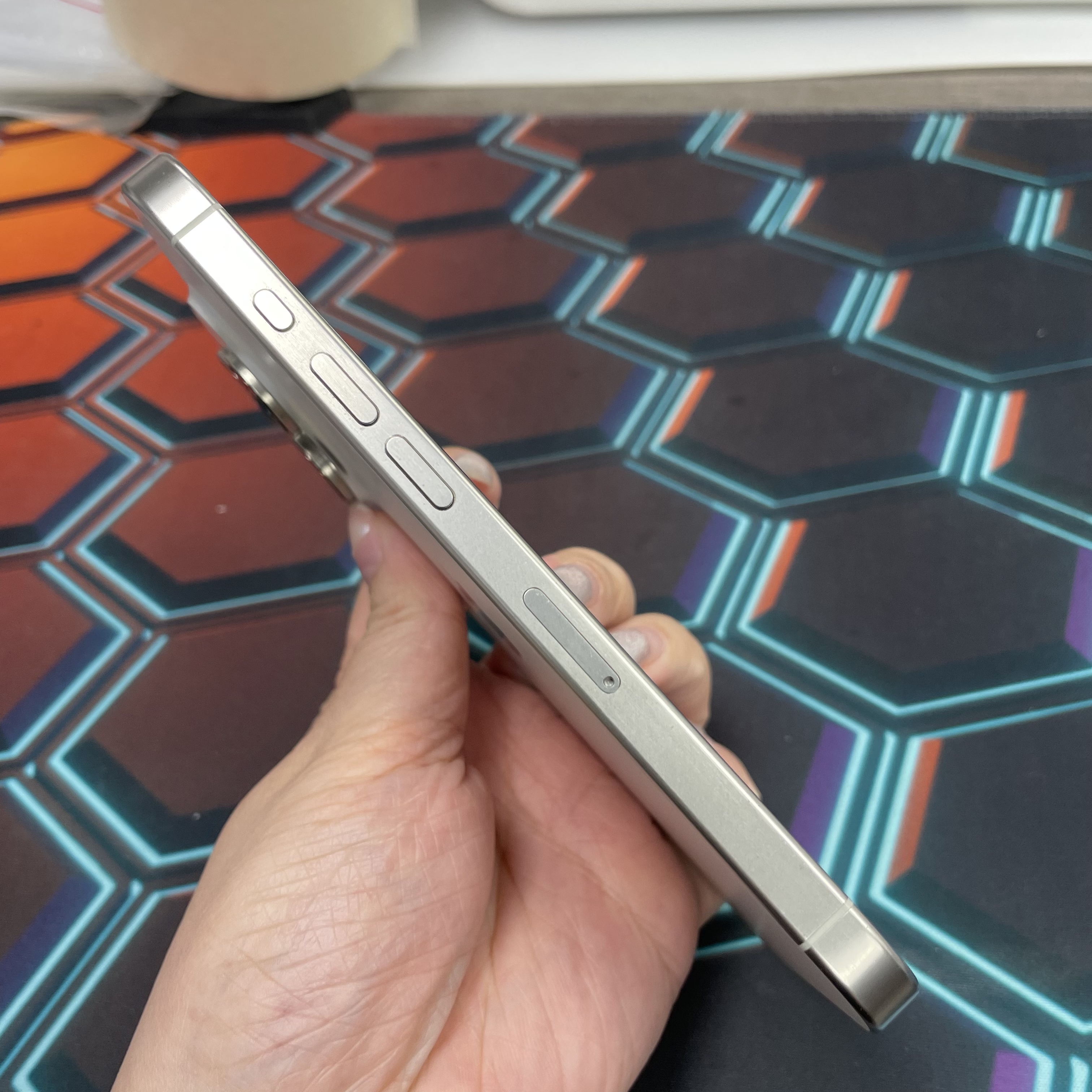 *7679 15 Pro 完美機 256GB 電91 白色 white