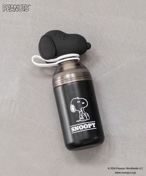 日本LOWRYS FARM聯名 日本🇯🇵限定LOWRYS FARM 聯乘版 SNOOPY立體頭 不鏽鋼保溫瓶 保溫壺