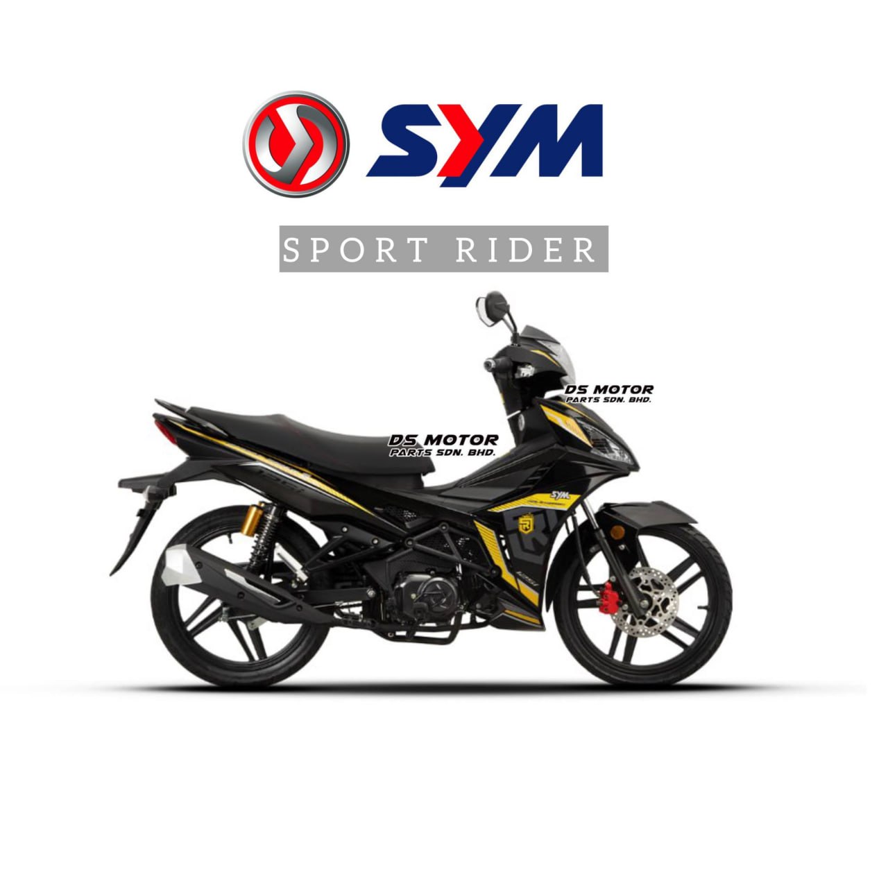 100% SYM Cover Set SPORT RIDER (OE) "64000-VE1''