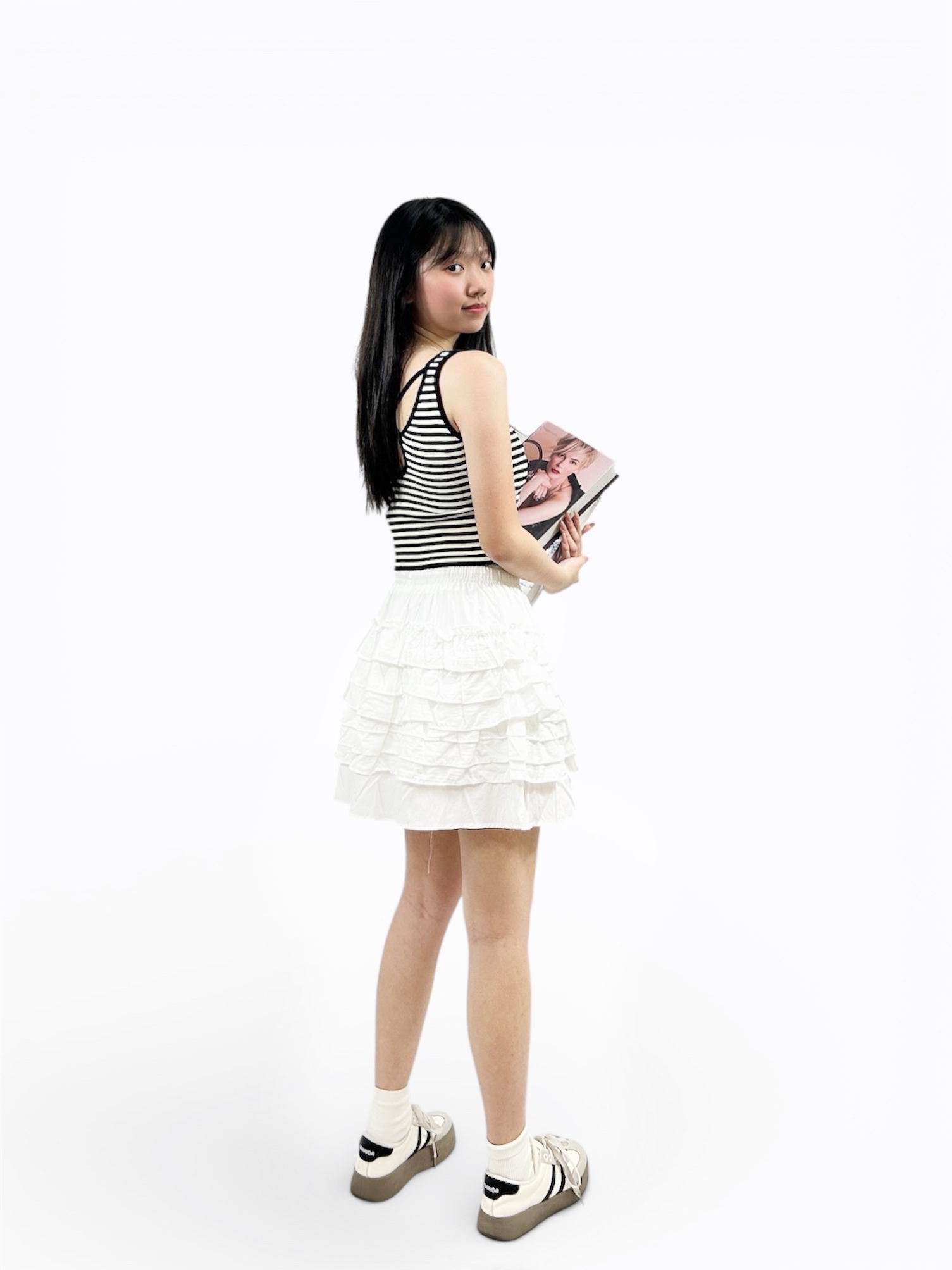 W6001 - Lyra Ruffle Skirt