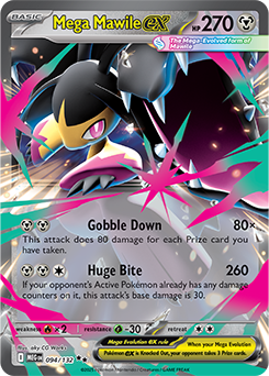  Pokemon TCG Card Game - Mega Mawile ex