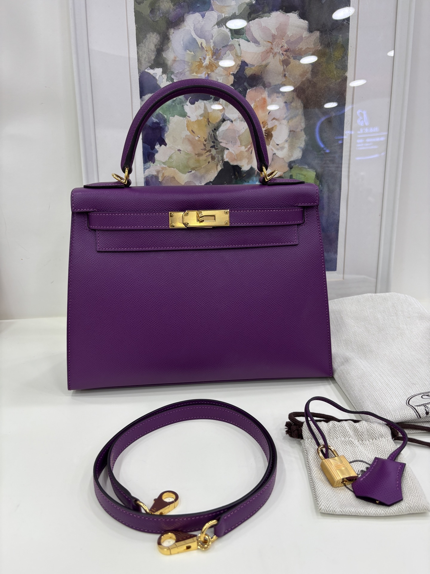 Pre-Owned Hermes Kelly 28 / StampD