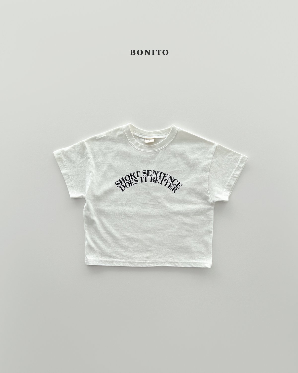 Sentence Lettering T-shirt
