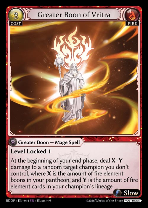 Greater Boon of Vritra / RDOP-014 (SR)