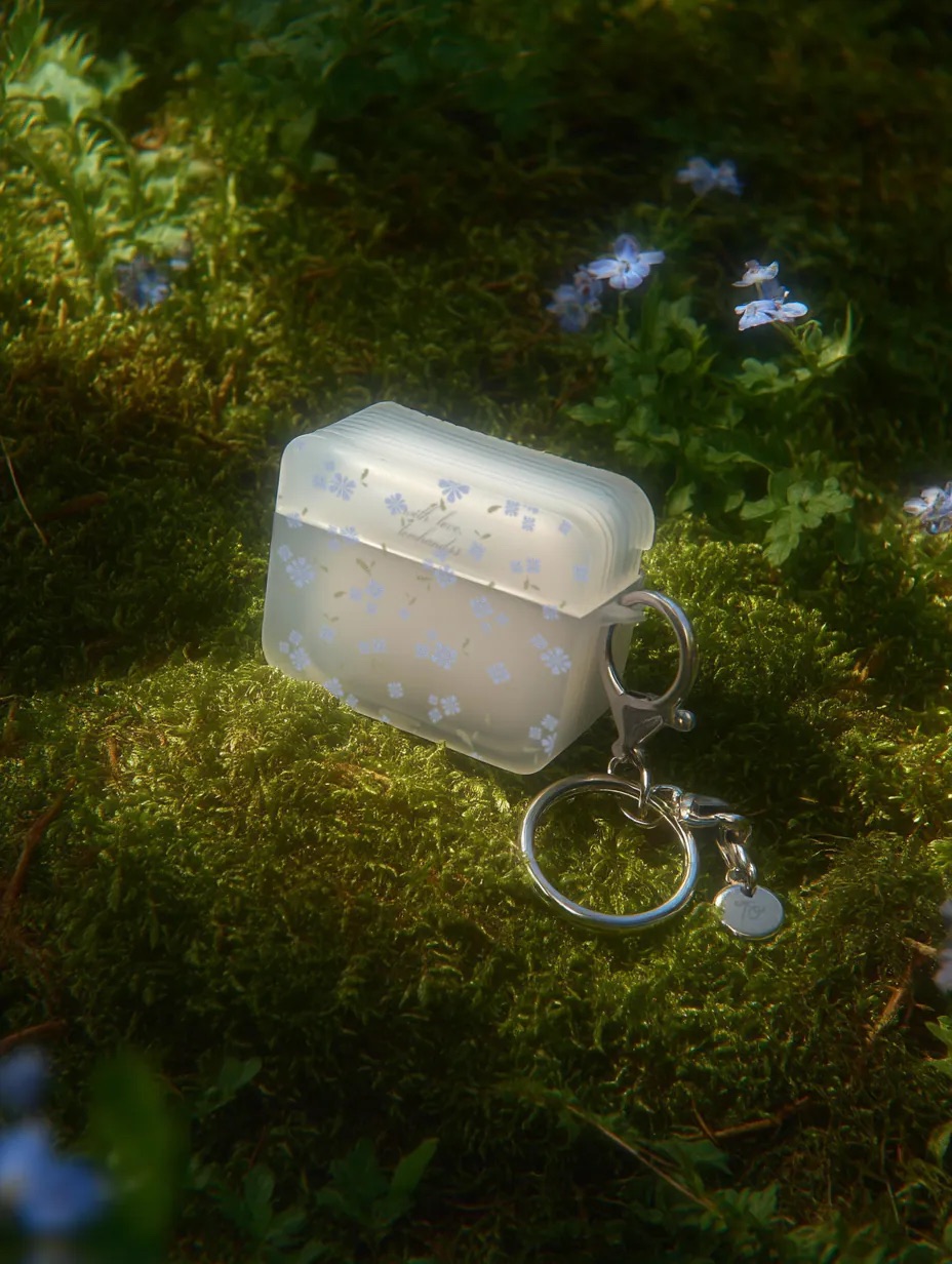 【FlowerBox VOL.43】磨砂半透明方盒AirPods Case