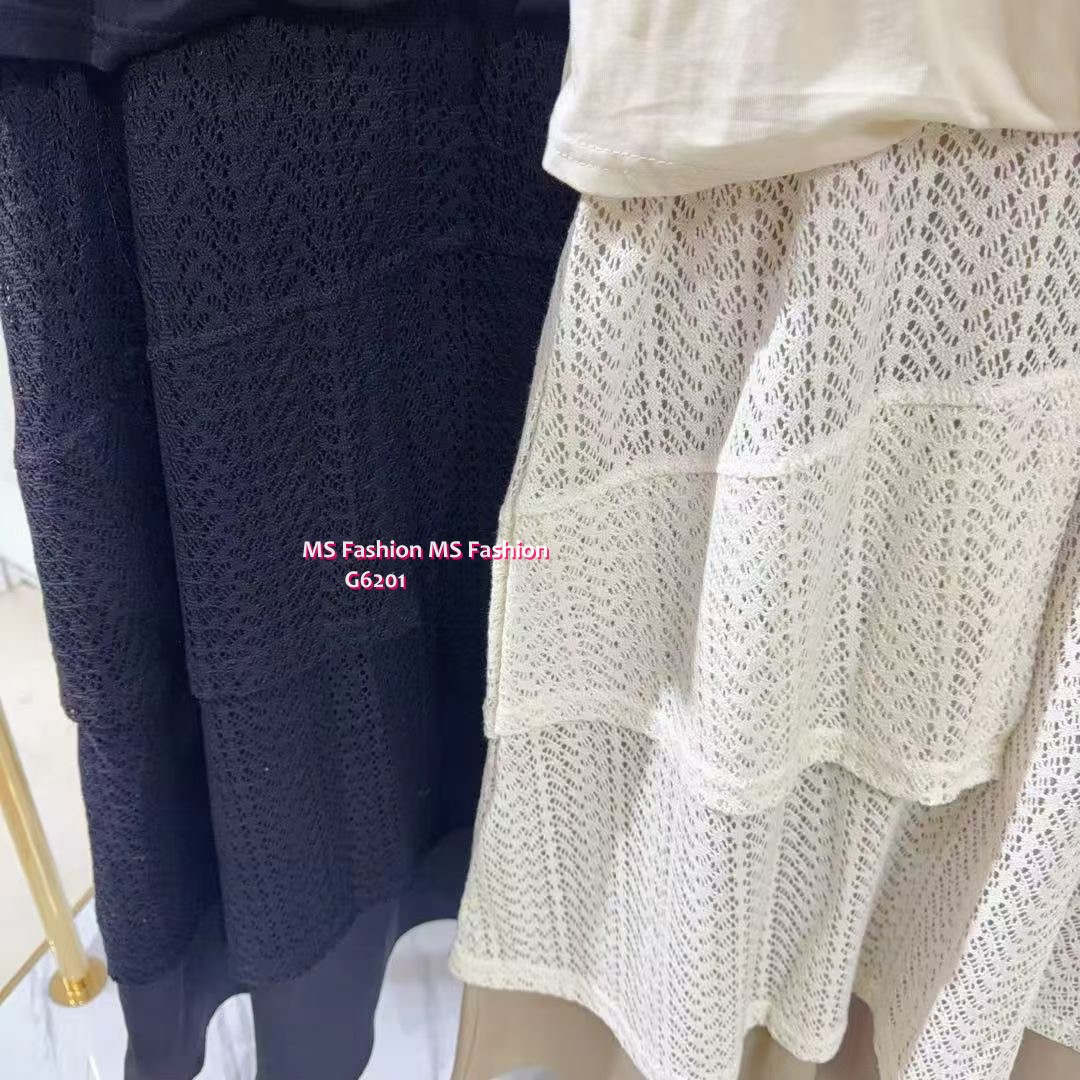 G6201 韓國🇰🇷假兩件拼布連身裙