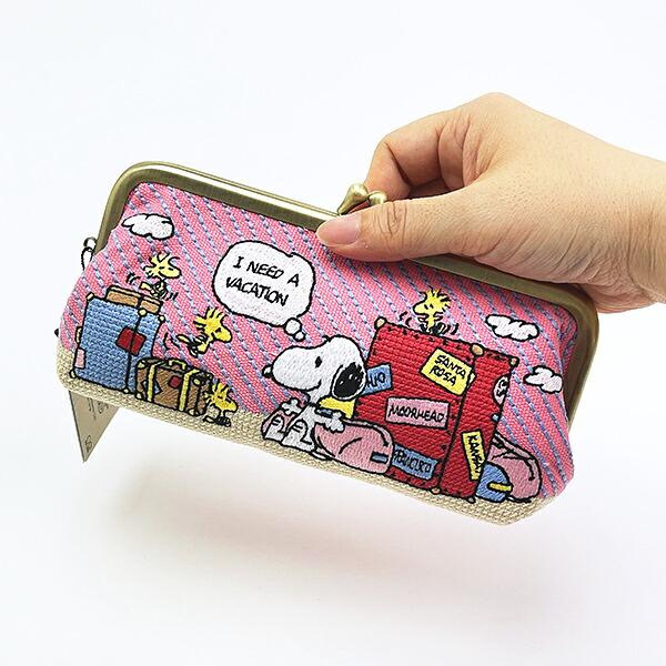 Snoopy刺繡筆袋