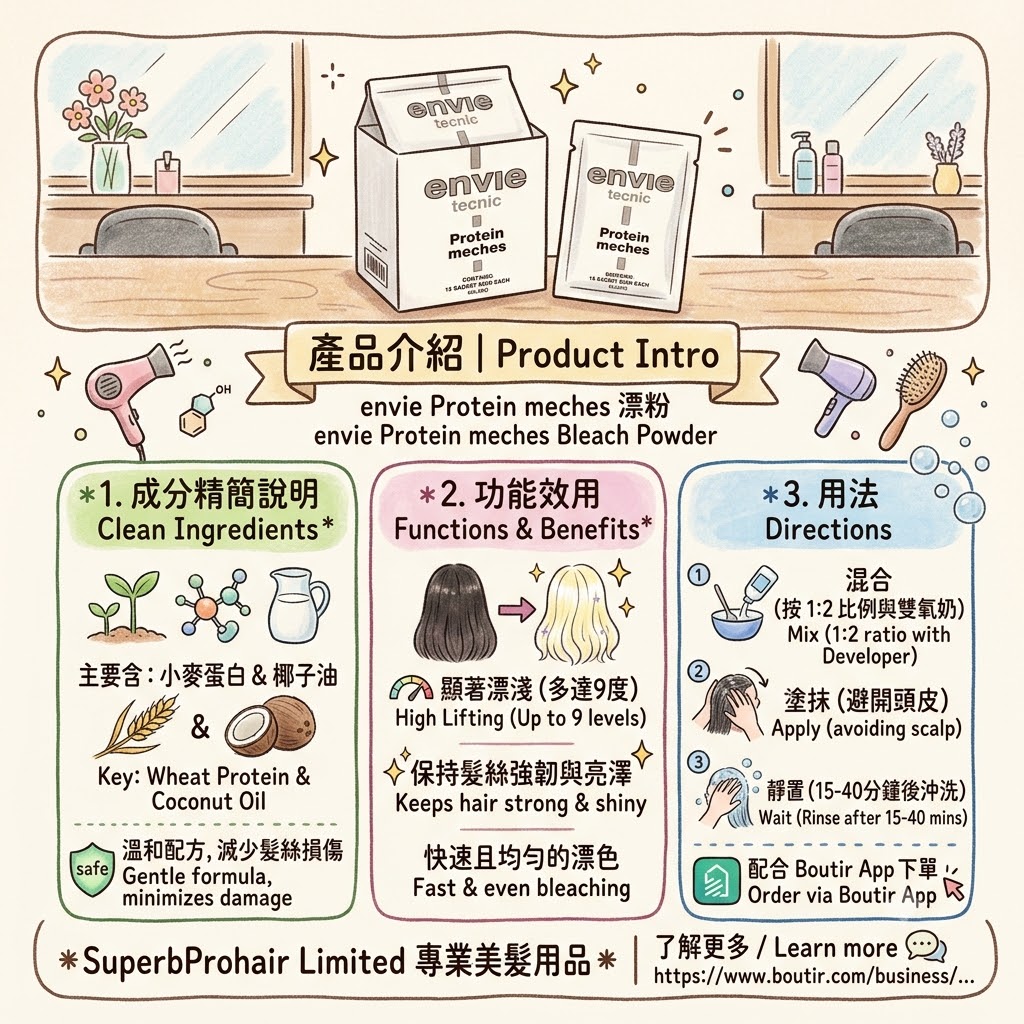 envie Protein meches 漂粉
