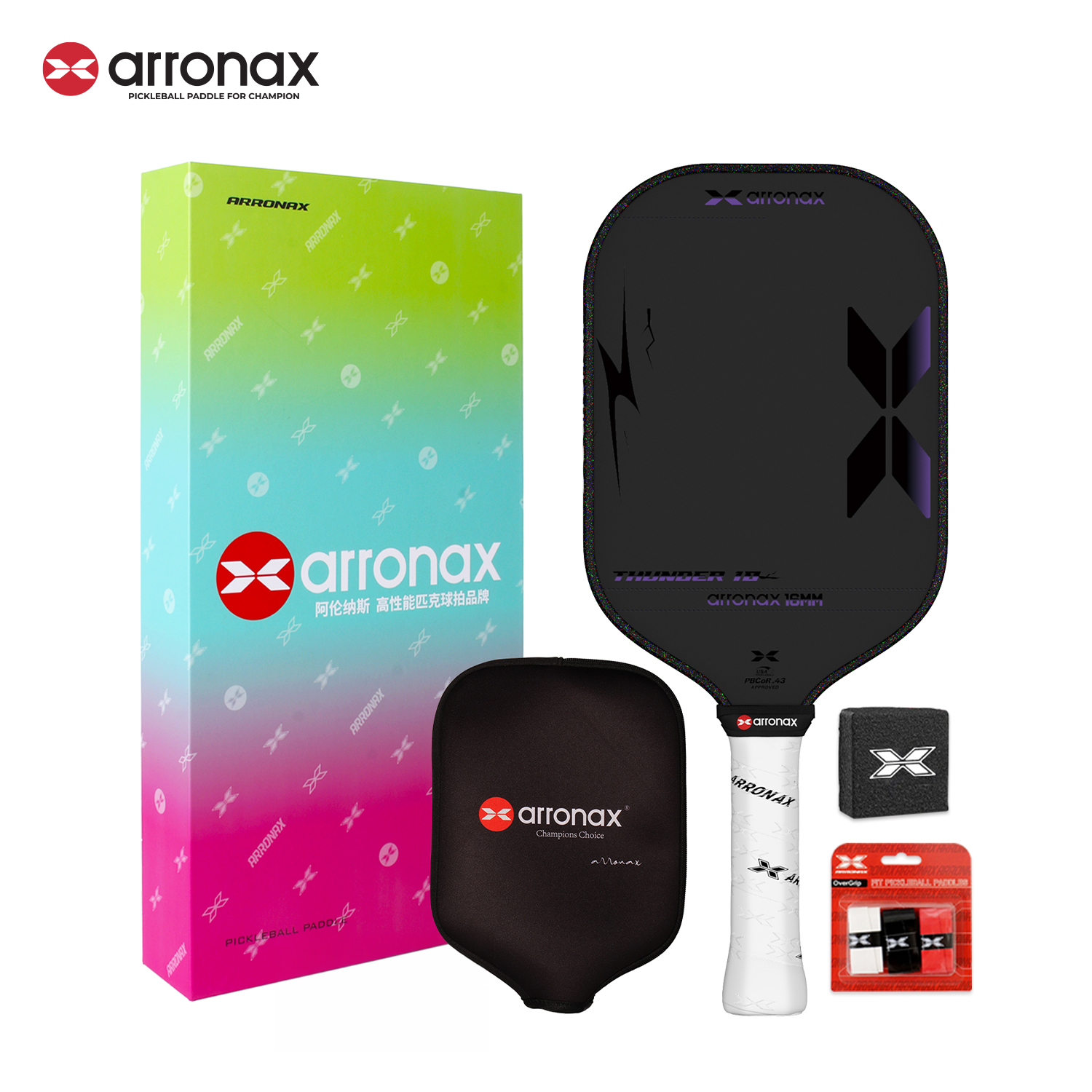 ARRONAX Thunder 10 SpinSkin 16mm Power Series