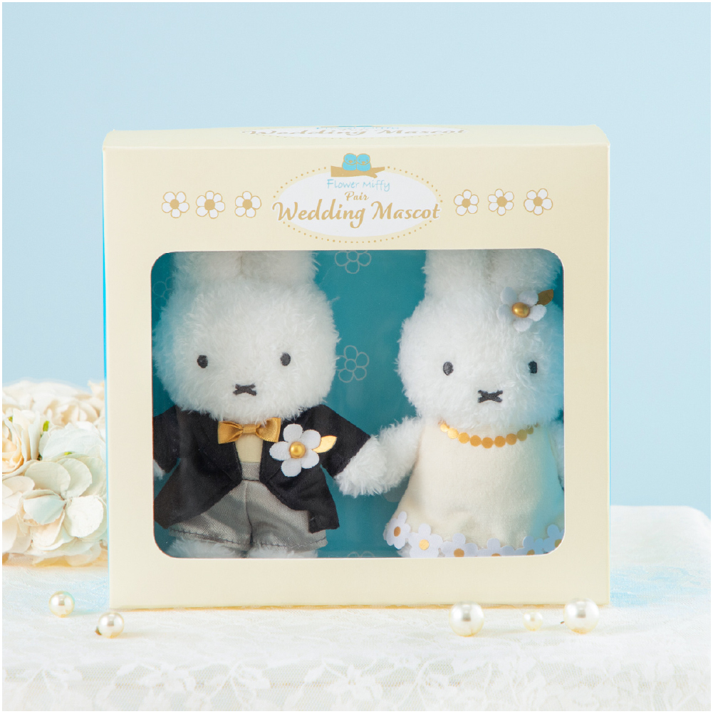 Miffy Flower 限定結婚公仔掛飾套裝