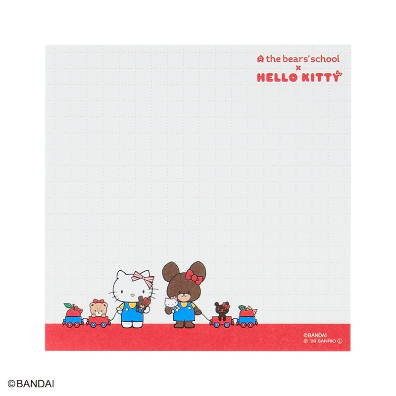 🌸 【預訂】MEMO (BL) - The Bears' School x Kitty