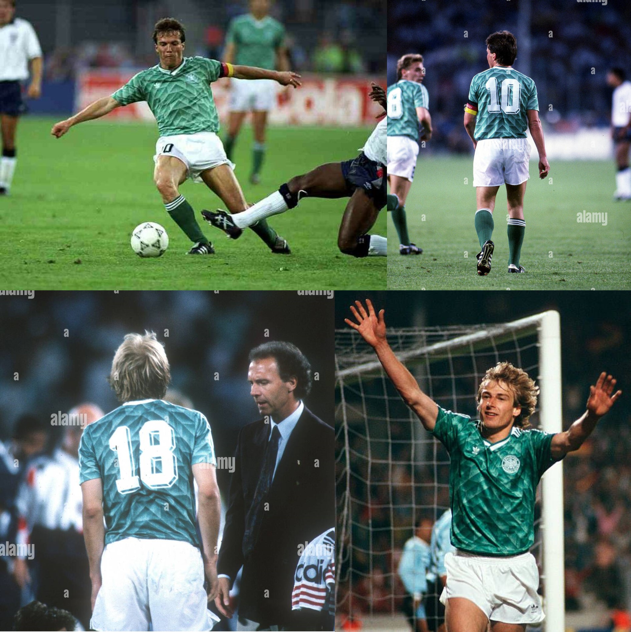 傳奇再現⚫🟥🟨Adidas Germany 西德 1990 作客球衣 Reissue (可加印字) KD3999