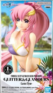 Banpresto, Glitter & Glamours (G & G) Figure: Mobile Suit Gundam Seed Freedom, The Movie, Lacus Clyne (Swim Suit) 機動戰士 高達 Seed  拉克絲 (水著)