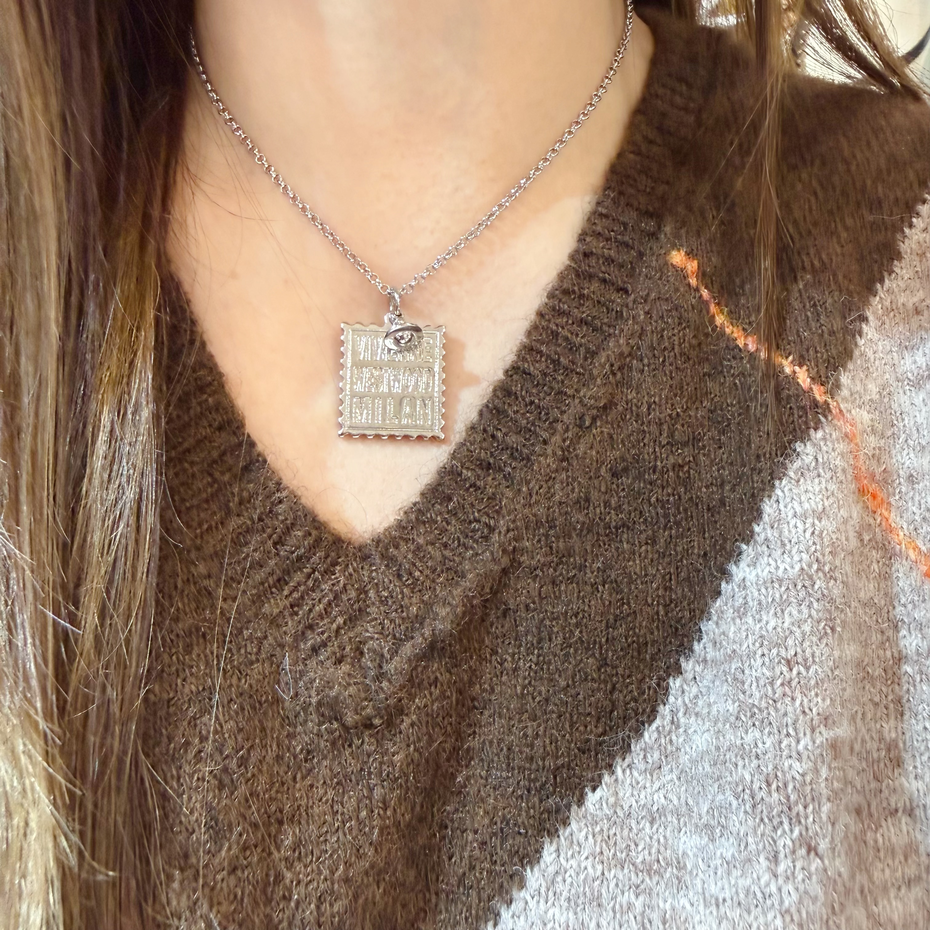 Vivienne Westwood stamp necklace milan
