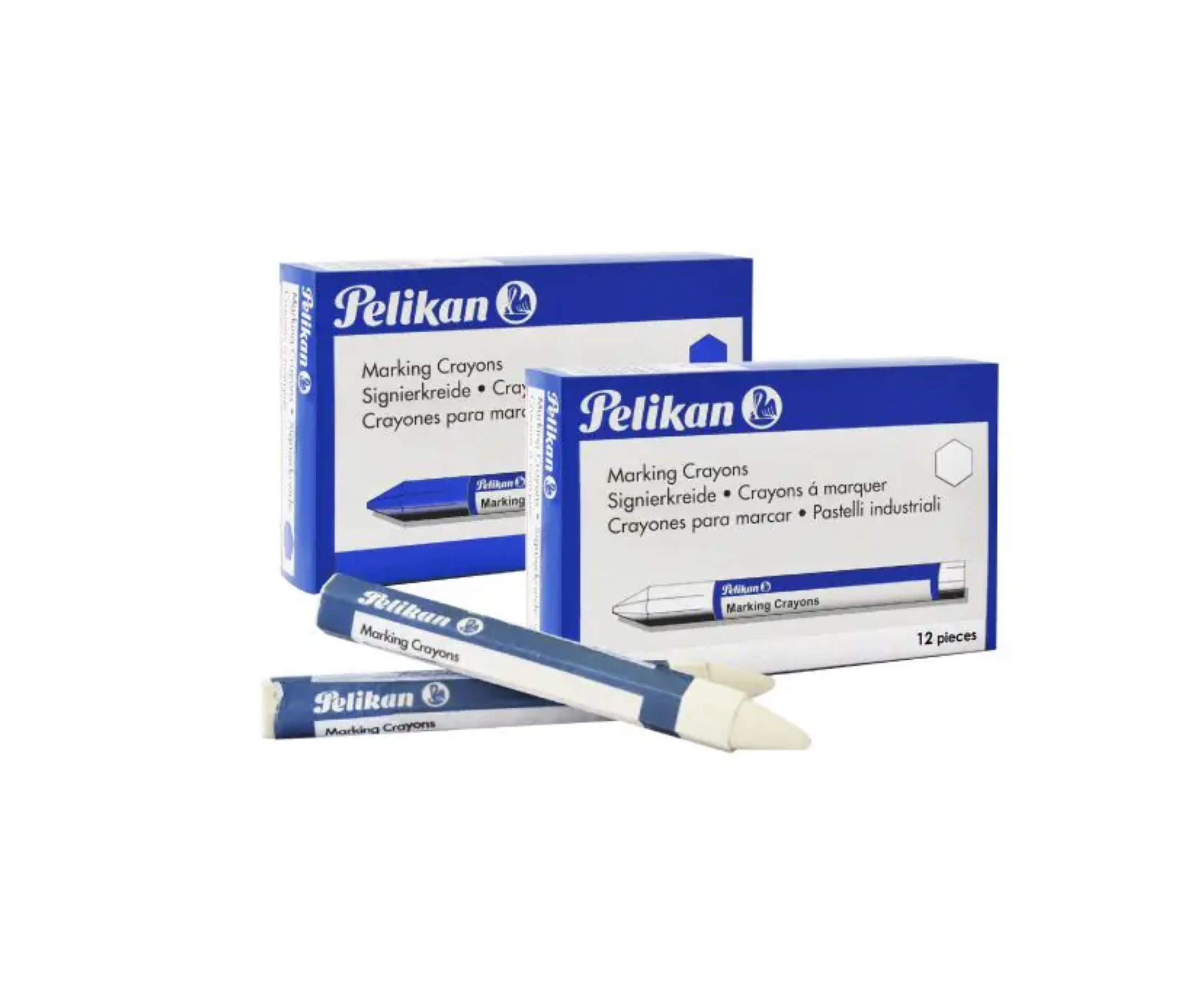 Crayon/Pelikan/Penanda Krayon/Oil Pastels/Colouring/Drawing/Marking Crayons/Hexagon (12 Pcs)