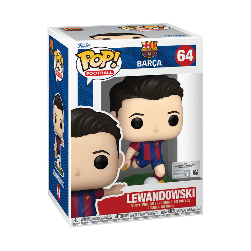 📦訂購 美國代購 Funko POP! FC BARCELONA Lewandowski Figure 巴塞隆拿 利雲度夫斯基 模型
