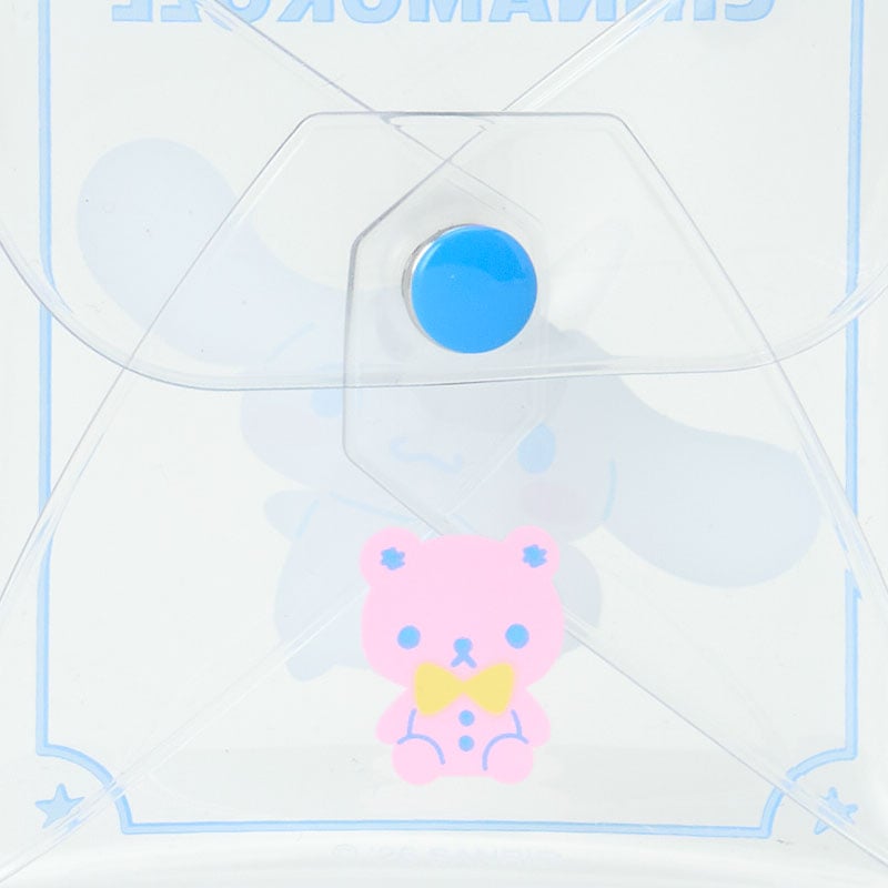 現貨｜Sanrio Cinnamoroll 玉桂狗 日版 透明 收納袋 (18309-1)