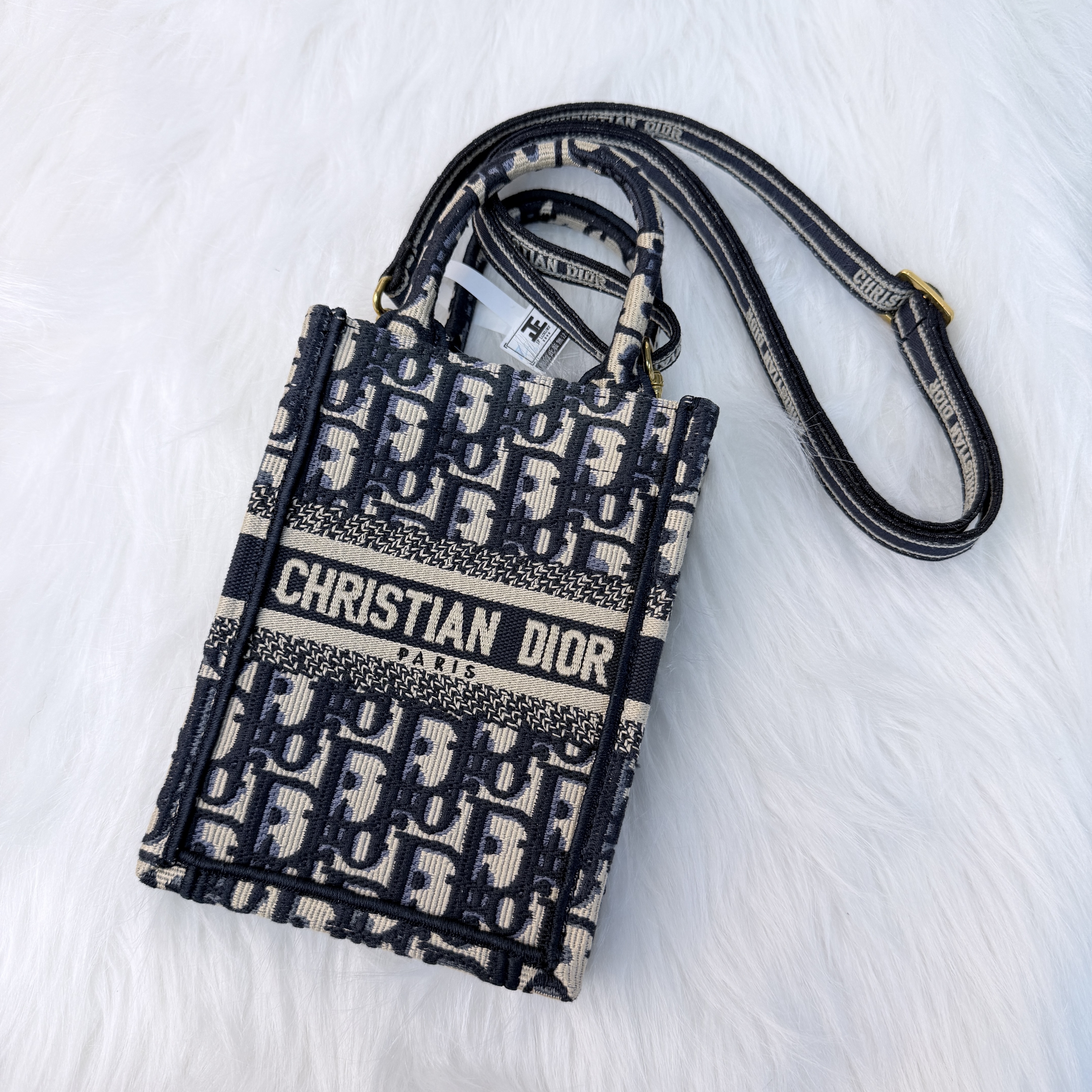 老花經典 Dior mini tote bag💖