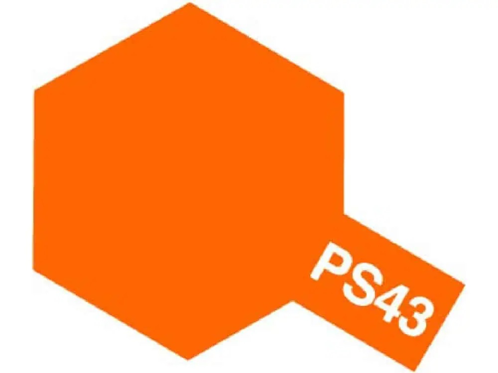 TA 86043 Polycarbonate Color Spray PS-43 Translucent Orange