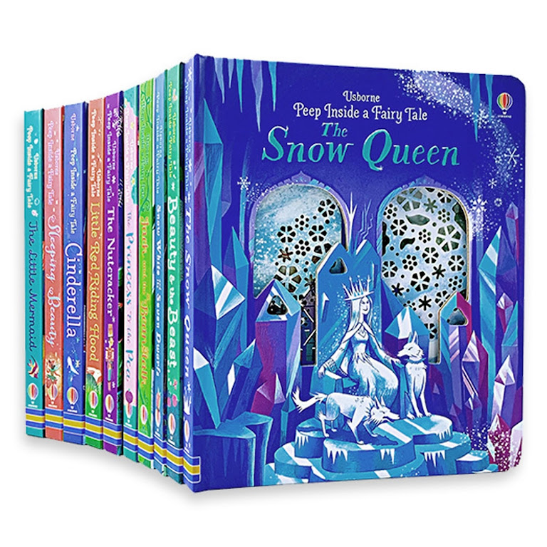 Usborne Peep Inside A Fairy Tale 偷偷看裡面 經典童話故事 立體翻翻書 洞洞書｜10 books