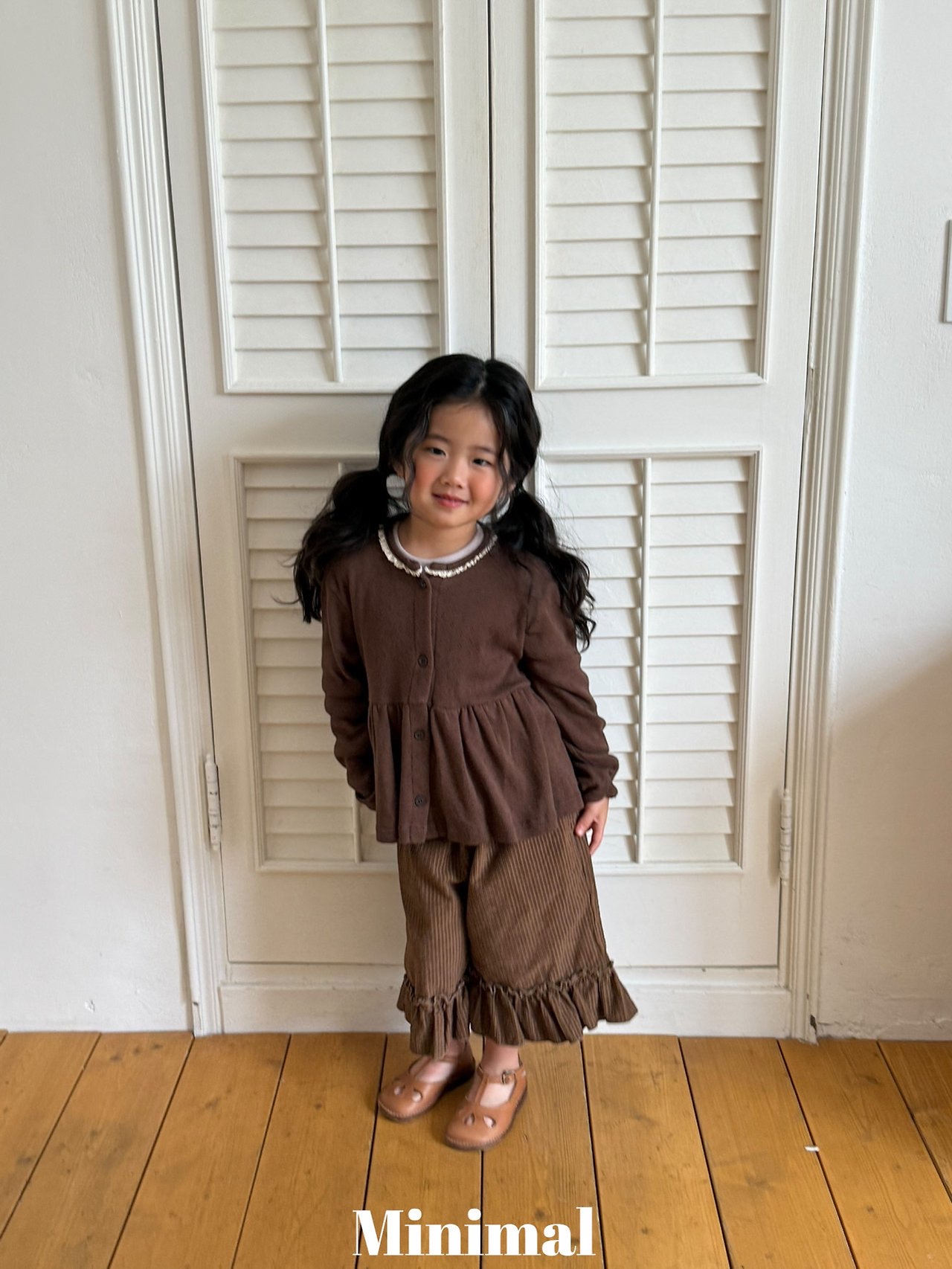 Mnm | Lace Frill Cardigan