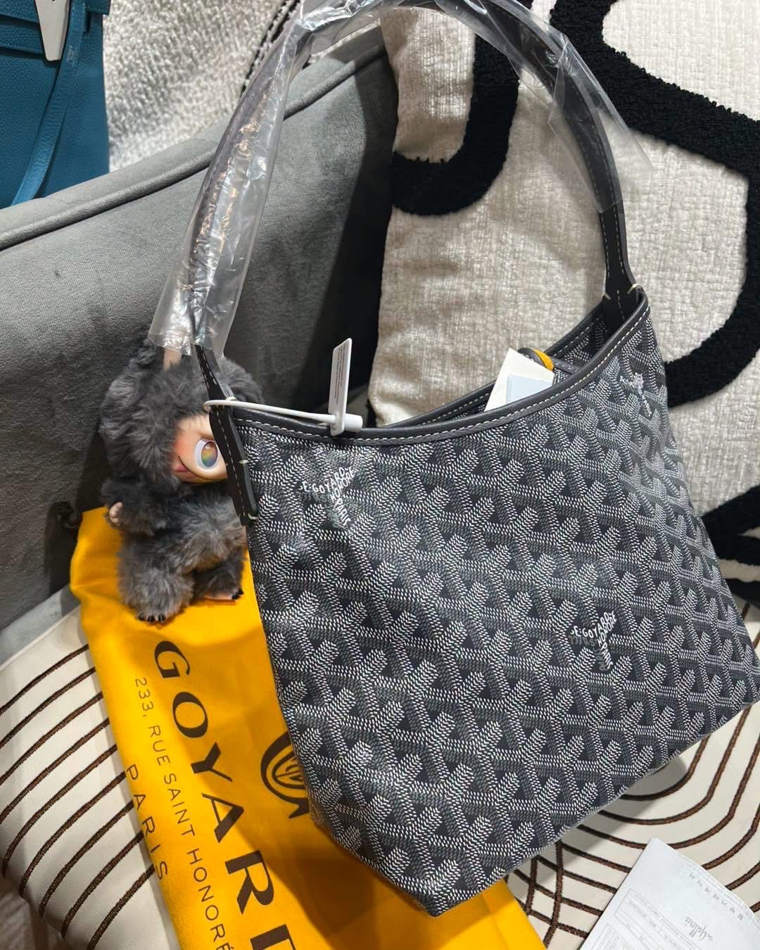 全新 Goyard boheme mini hobo bag grey 100%Authentic,100%new全新  ✅收據✅dust bag✅booklet