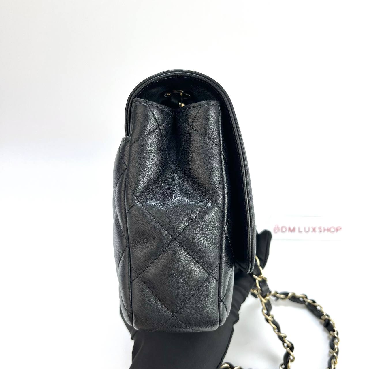 Chanel 24B Flap Bag Black GHW (Microchip)