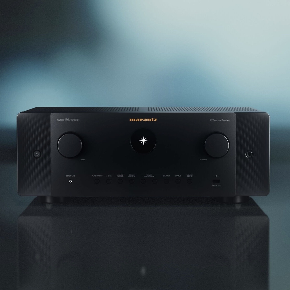 Marantz Cinema 60 S2 7.2-Channel AV Receiver with Dolby Atmos and Powered by HEOS™