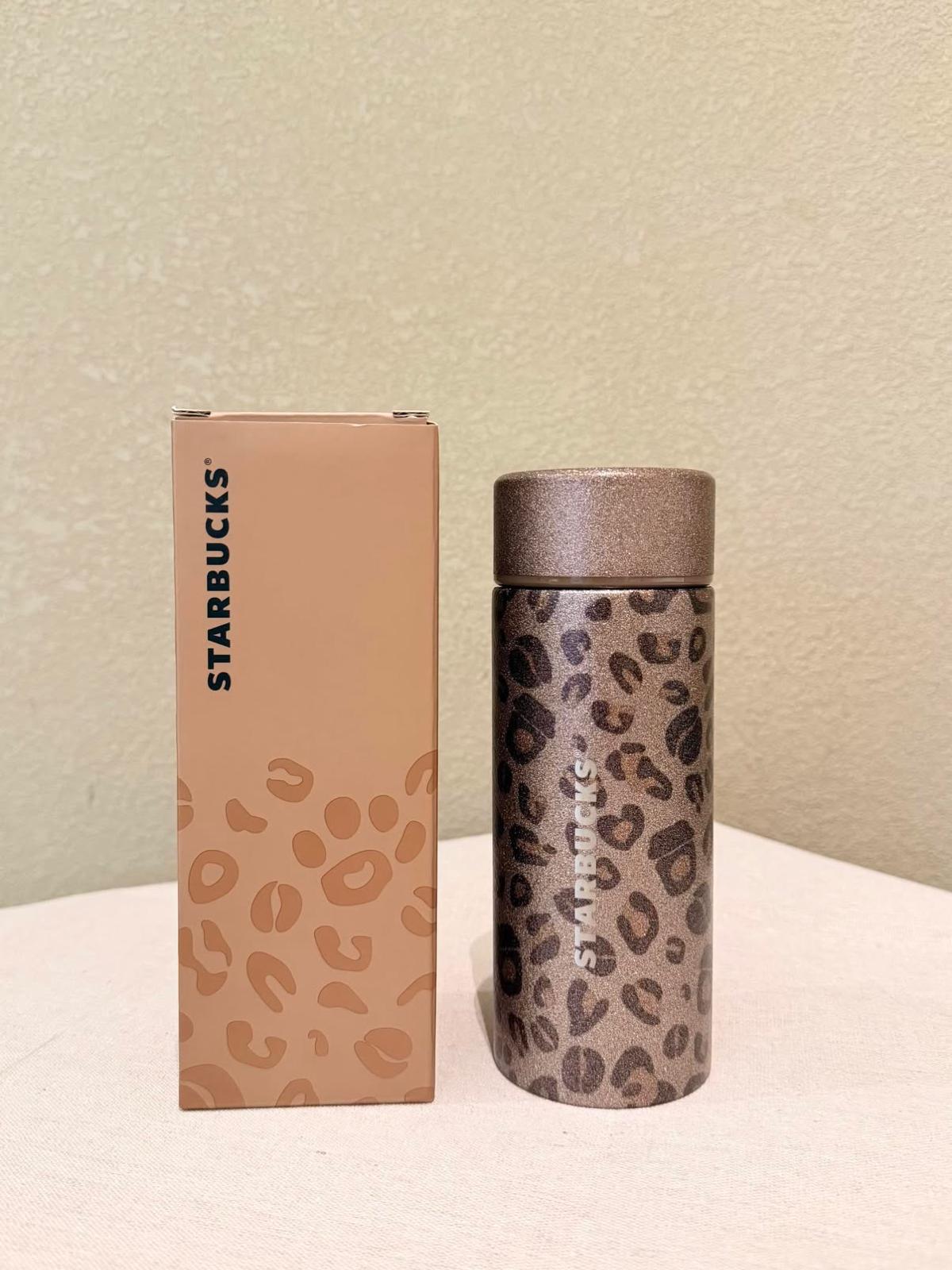 Starbucks新款豹紋系列