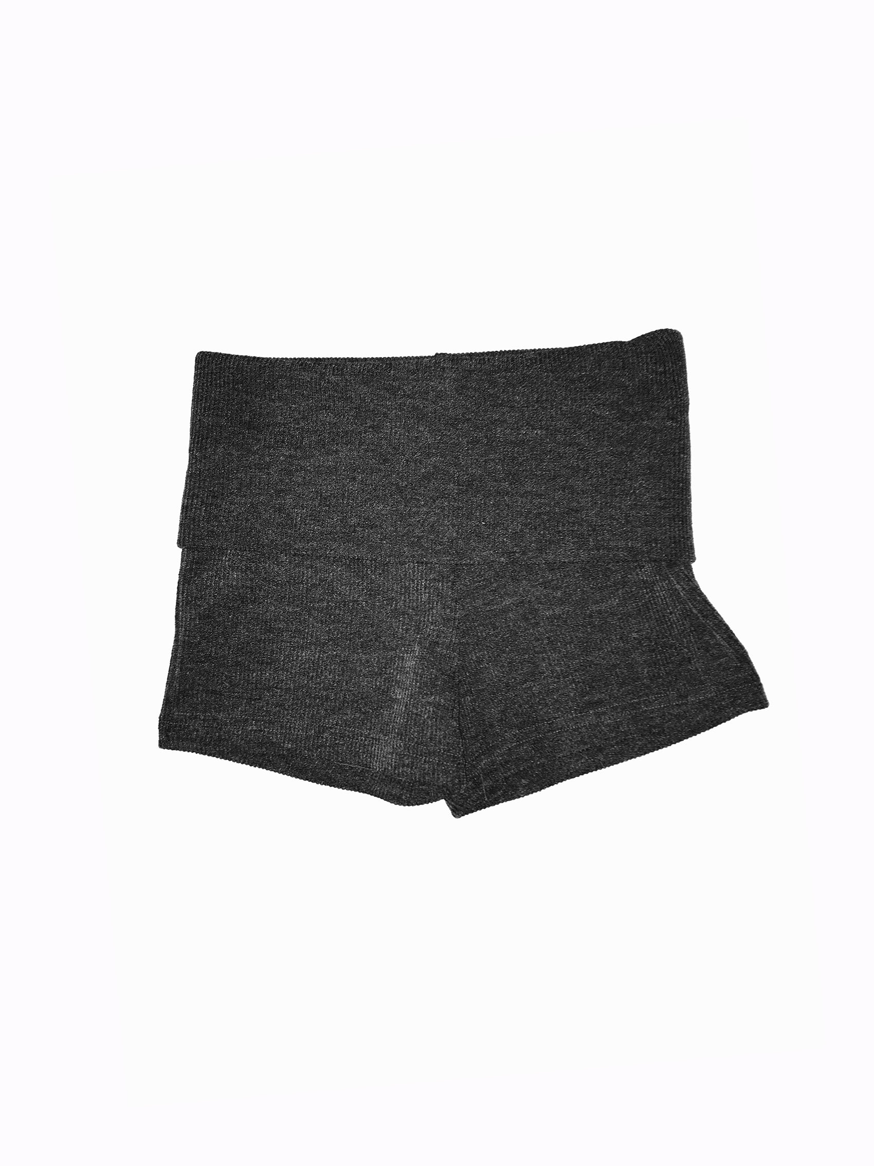 Knit Foldover Waist Mini Shorts