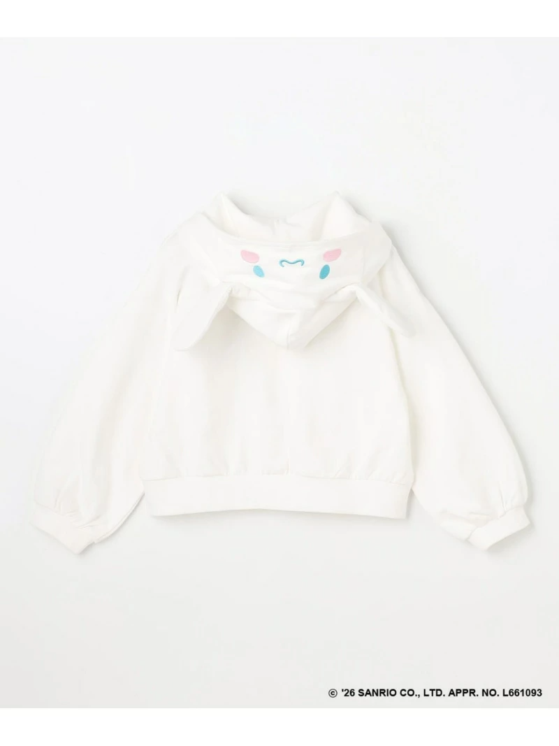 🆕【⭐訂購⭐】 🇯🇵日本直送 🌀#Cinnamoroll x ANY KIDS 刺繡 #玉桂狗 造型連帽外套🌀[ELCA-0087][260404]