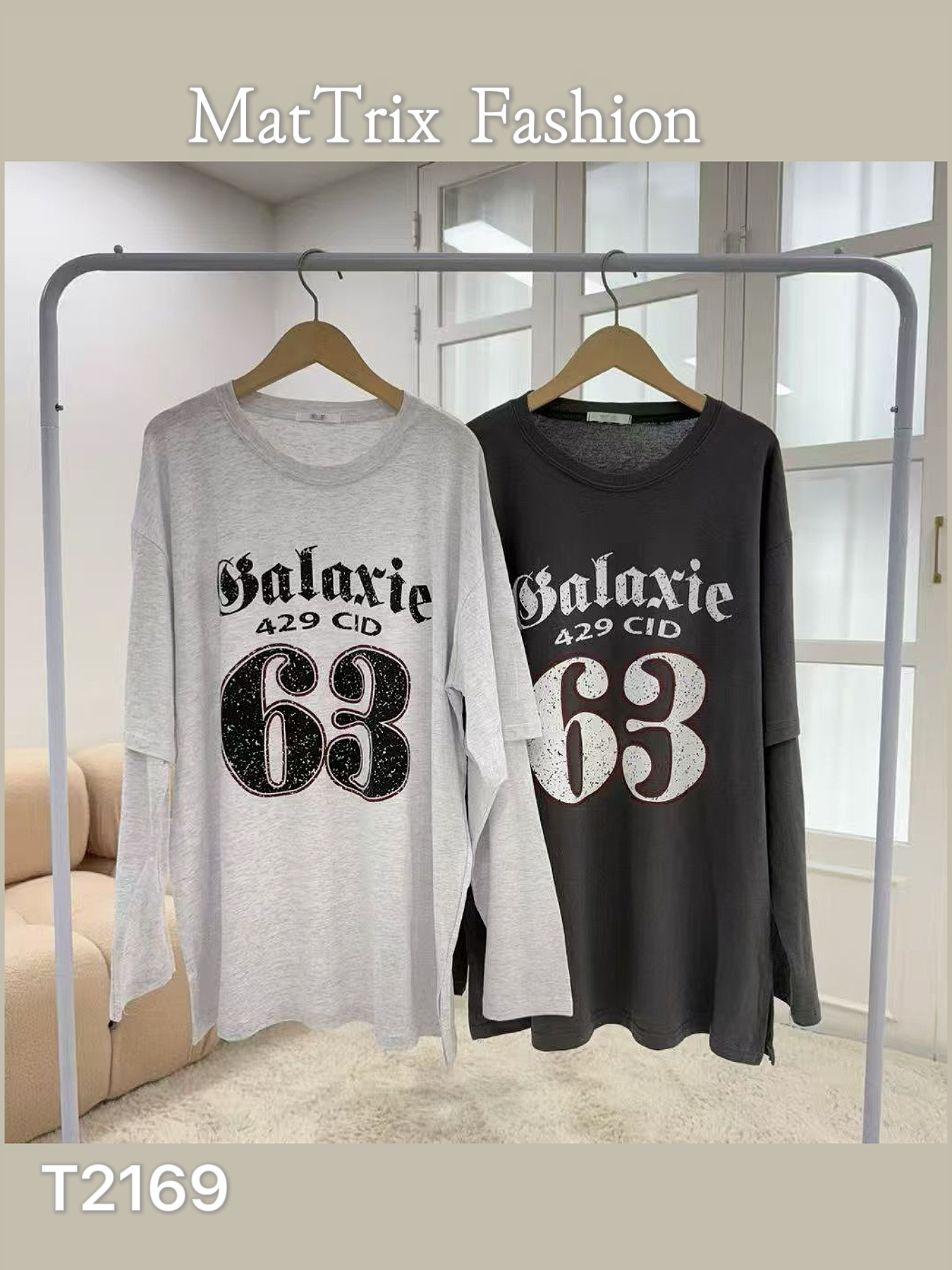 T2169/ 63號假兩件Tee  原價 $239