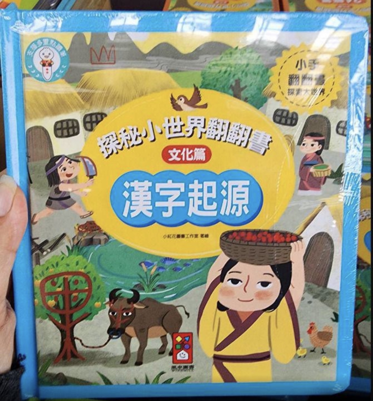 🔸現貨🔸 探秘小世界翻翻書-漢字起源