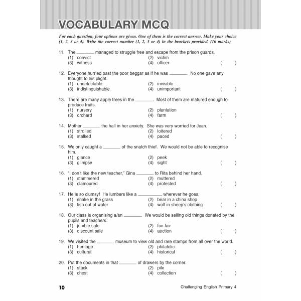 Challenging English Primary 4 (2nd Ed)