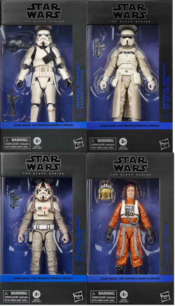 Star Wars BS Ast G31115L00 set of 4 AT-RT Driver Colonel Ward Stormtrooper AT-AT Driver 