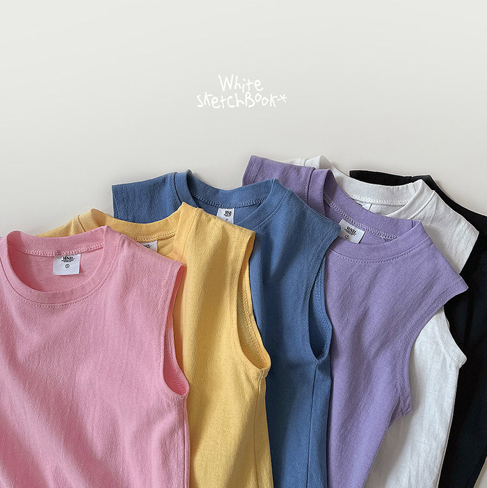 🇰🇷WhiteSketchBook背心