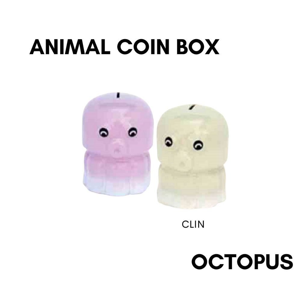 Claytan Coin Box - Animal Design 2