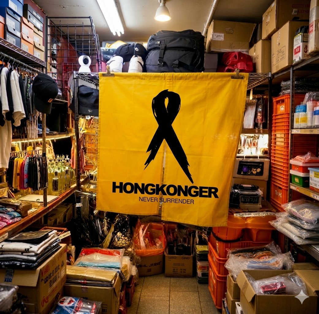 HONGKONGER Partition Curtain - 門簾掛布（可訂製尺寸）