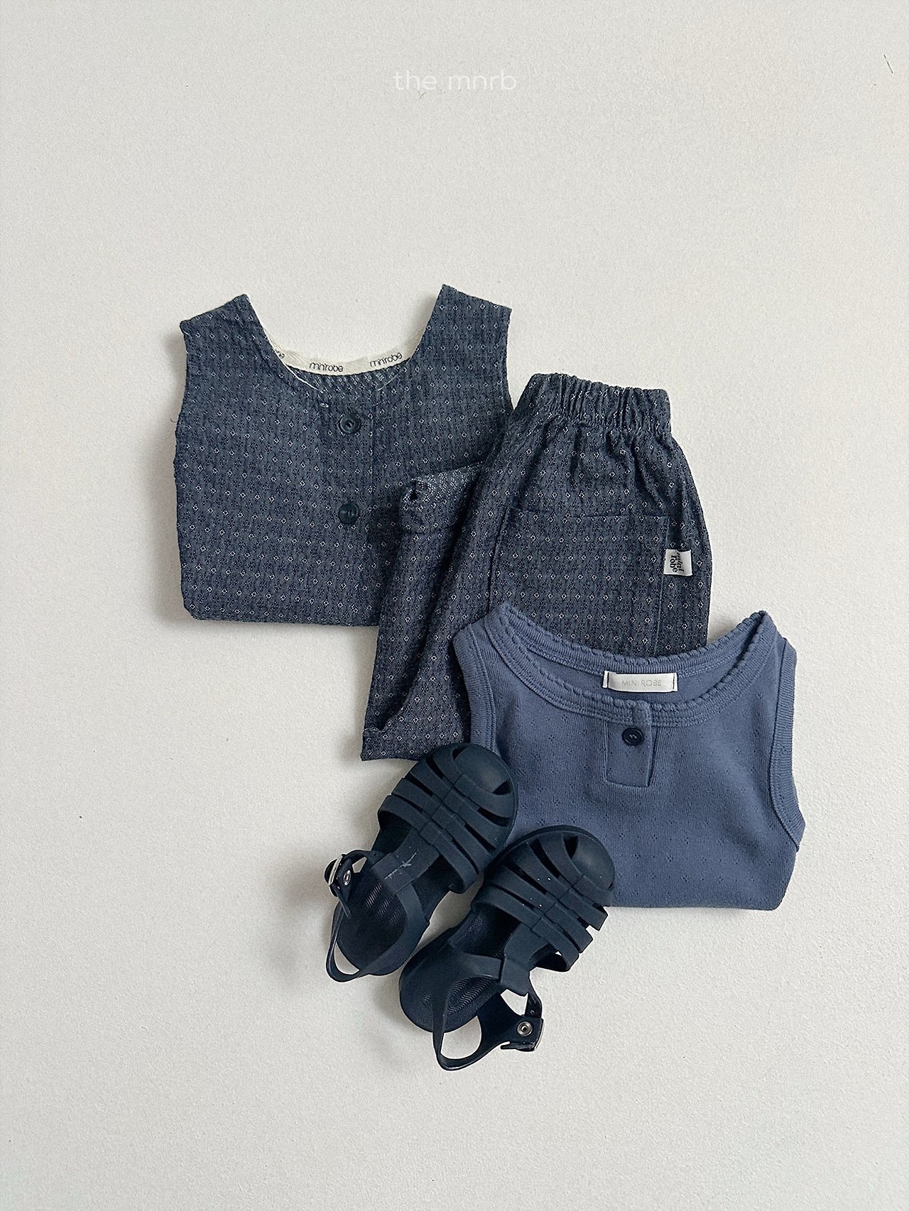 Minirobe | Dla denim pants (Deep blue XL100-110)