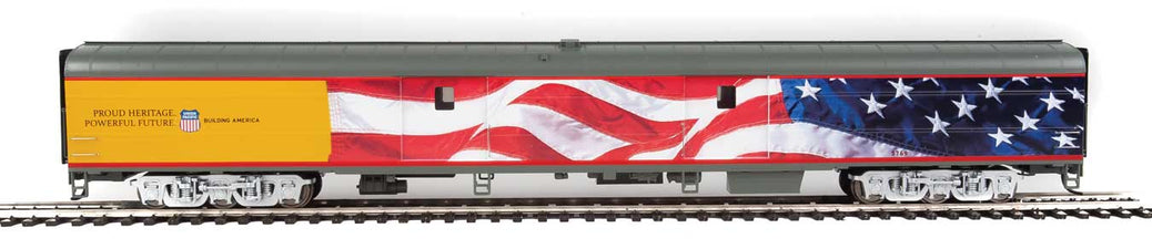 UP Heritage Series 85' ACF Baggage Car "US Flag" #5769