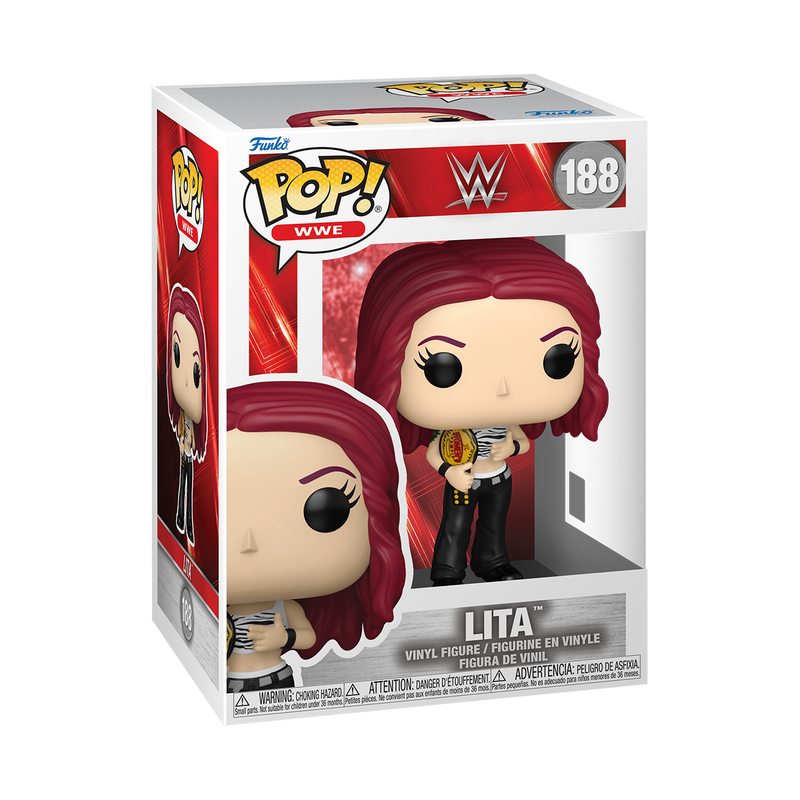📦訂購 美國代購 Funko POP! WWE Lita with Championship Belt Figure 模型