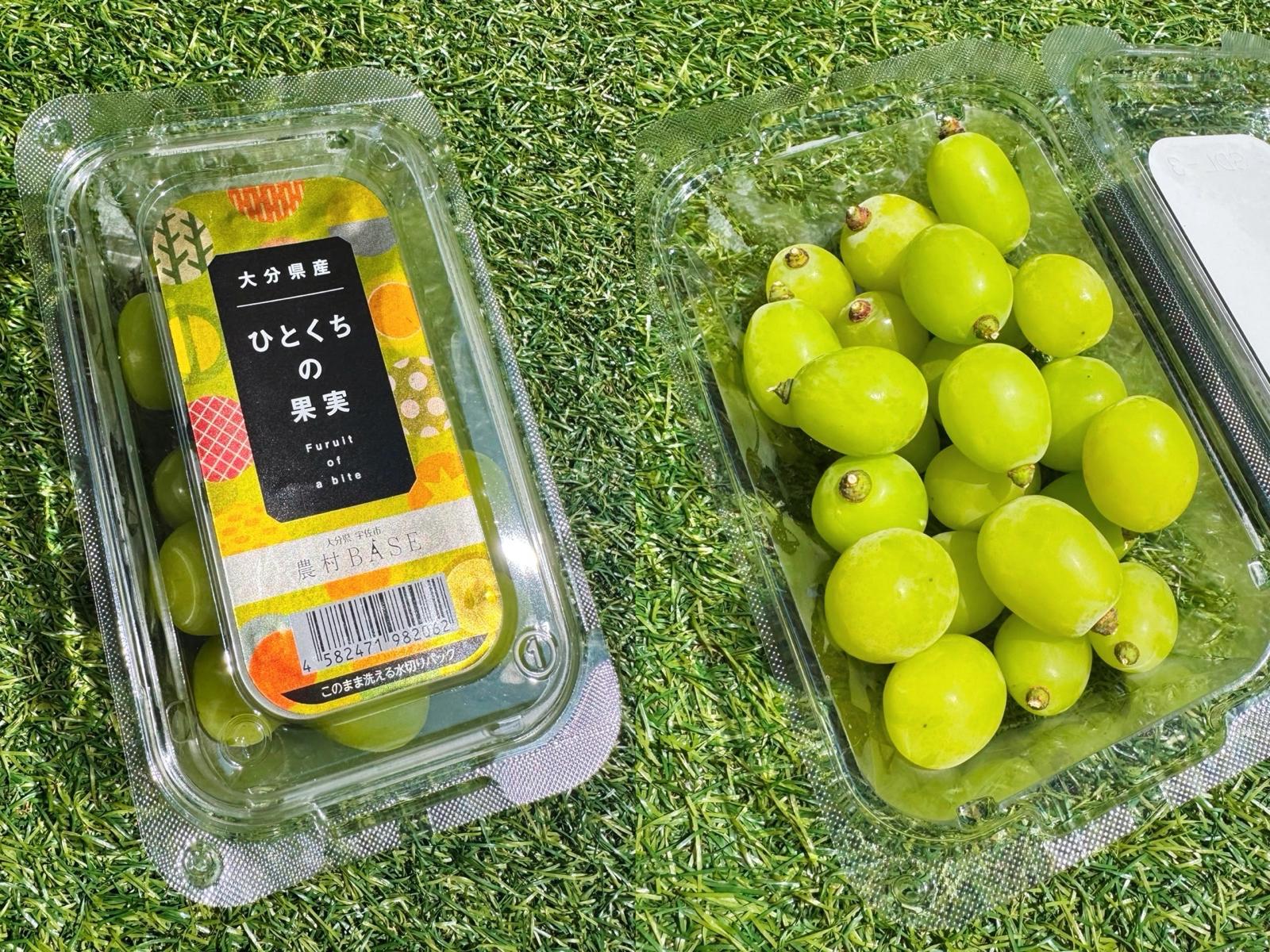 日本大分縣香印青提 (散裝果粒、無藤) $88/盒（280g 約20-24粒）