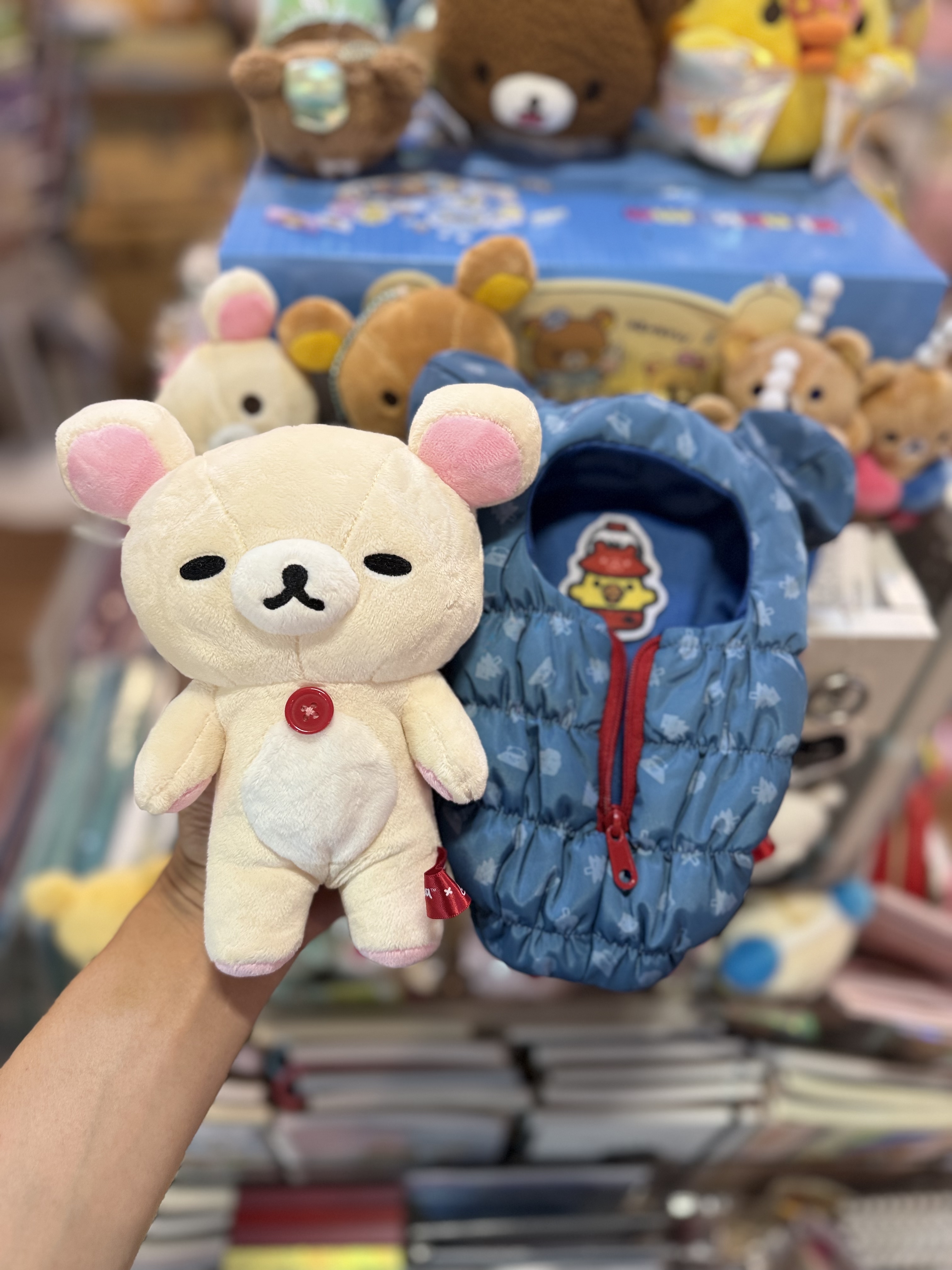 《現貨》全新日本專店限定 rilakkuma  x Coleman 睡袋公仔