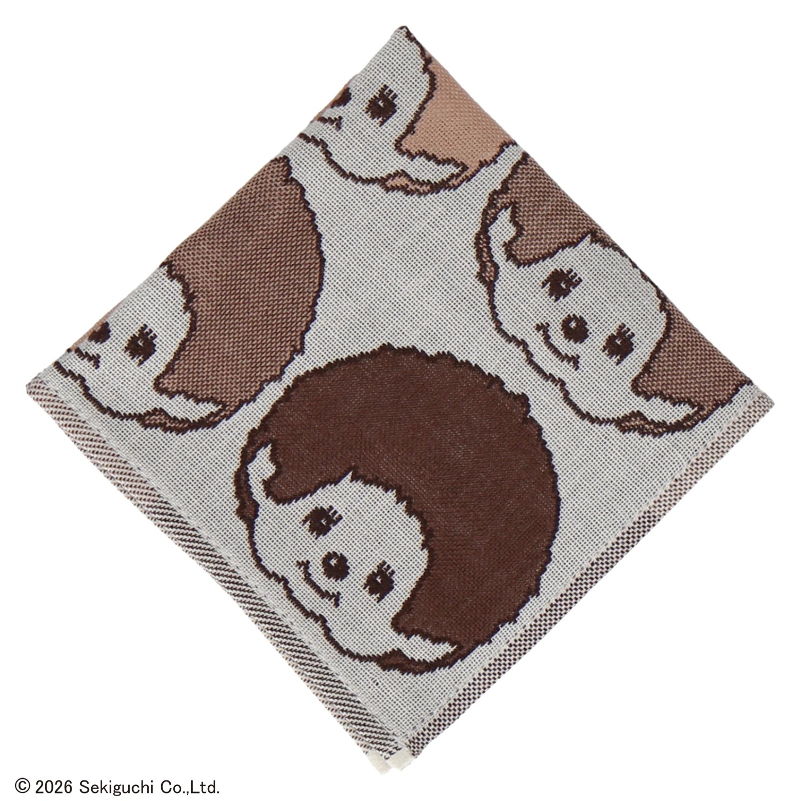  🎀【預訂】 Monchhichi 三層紗布手帕 B